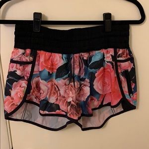 Lululemon running shorts.